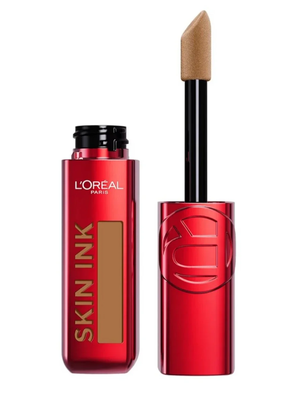 2 L'Oreal Infallible Skin Ink Matte 2-in-1 Foundation & Concealer, 375 Tan Warm